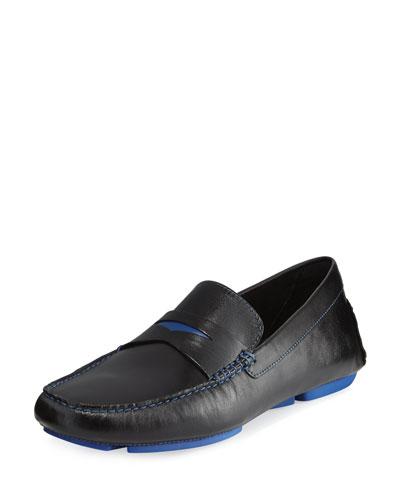 Vinco 4 Leather Driver, Black