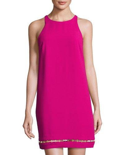 Alek Sleeveless Shift Dress,