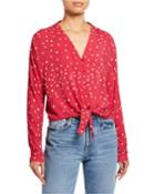 Sloane Hearts Tie-hem