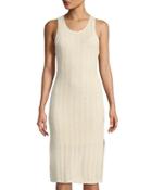 Open-weave Cable-knit Midi