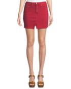 Le Mini Slit-front Denim