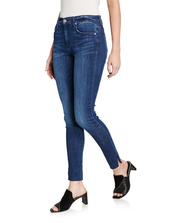 Mid Rise Skinny Ankle Jeans