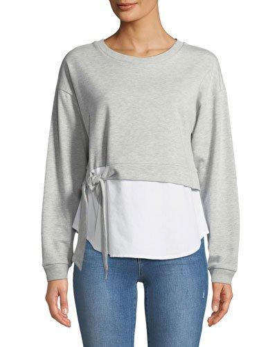 Twofer Sweatshirt With