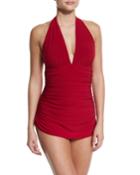 Yvonne Shirred Halter