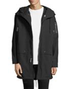 Men's Oversized Coat With Hood