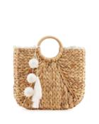 Large Woven Beach Tote Bag