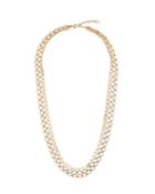 2-tone Long Chain Necklace