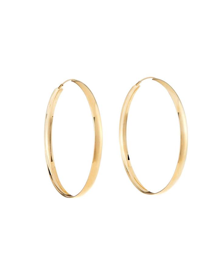 14k Curve Magic Hoop Earrings
