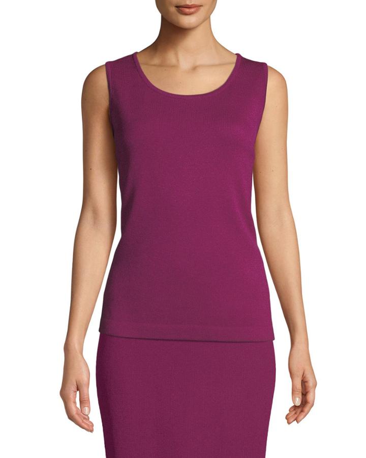 Santana Wool-blend Ribbed Tank