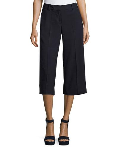 Culotte Pants, Dark Navy