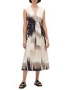 Orielle Sandstone Ombre Tie-waist Sleeveless