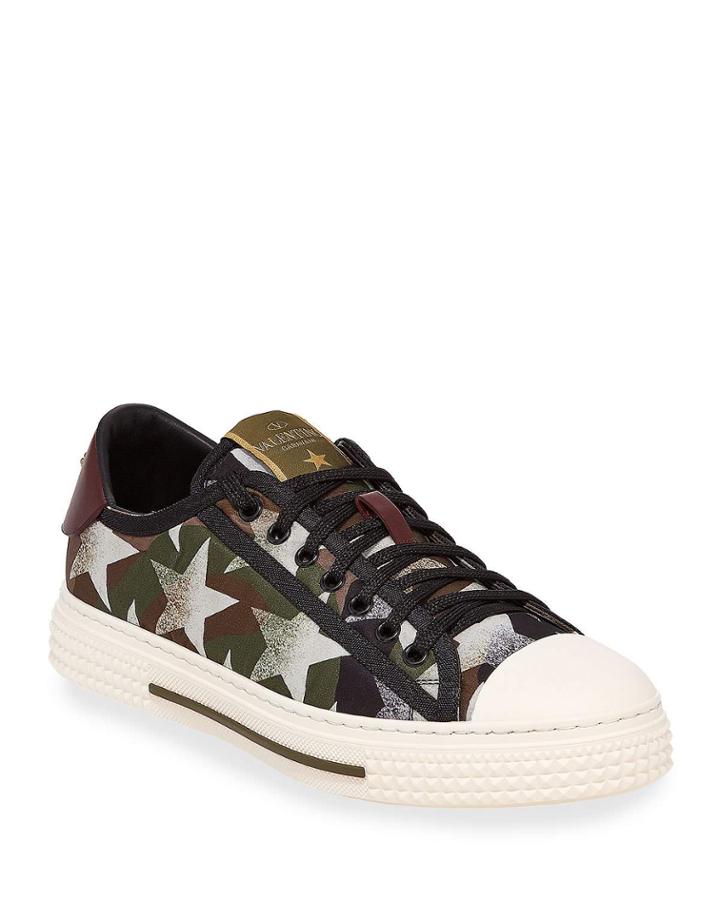 Men's Stars & Camo Canvas