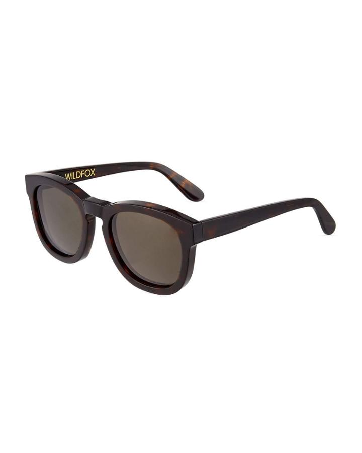 Classic Fox Square Tortoiseshell Acetate