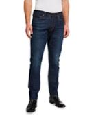 Men's Slim-fit Dark-wash Jeans