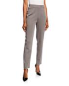 Petite Straight-leg Ankle Pants