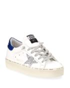 Hi Star Glittered Leather Platform
