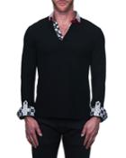 Men's Newton Polo Shirt - Dc Geo Black