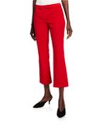 Moleskin Twill Crop Pants