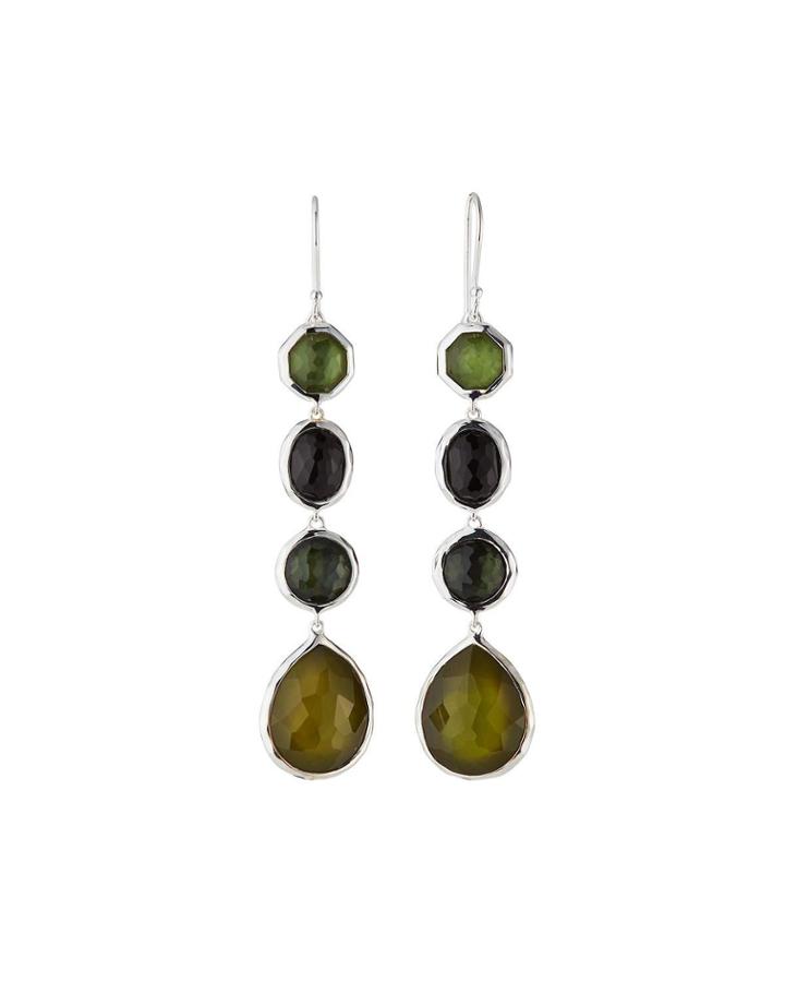 Wonderland 4-stone Drop Earrings In