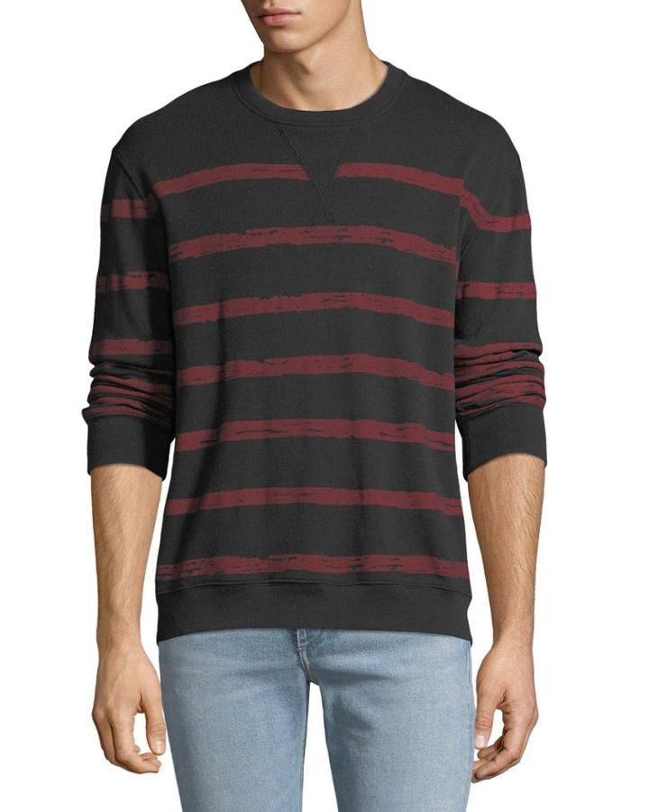 Men's Broken Striped