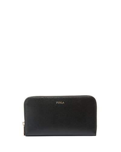 Classic Xl Saffiano Leather Zip Wallet