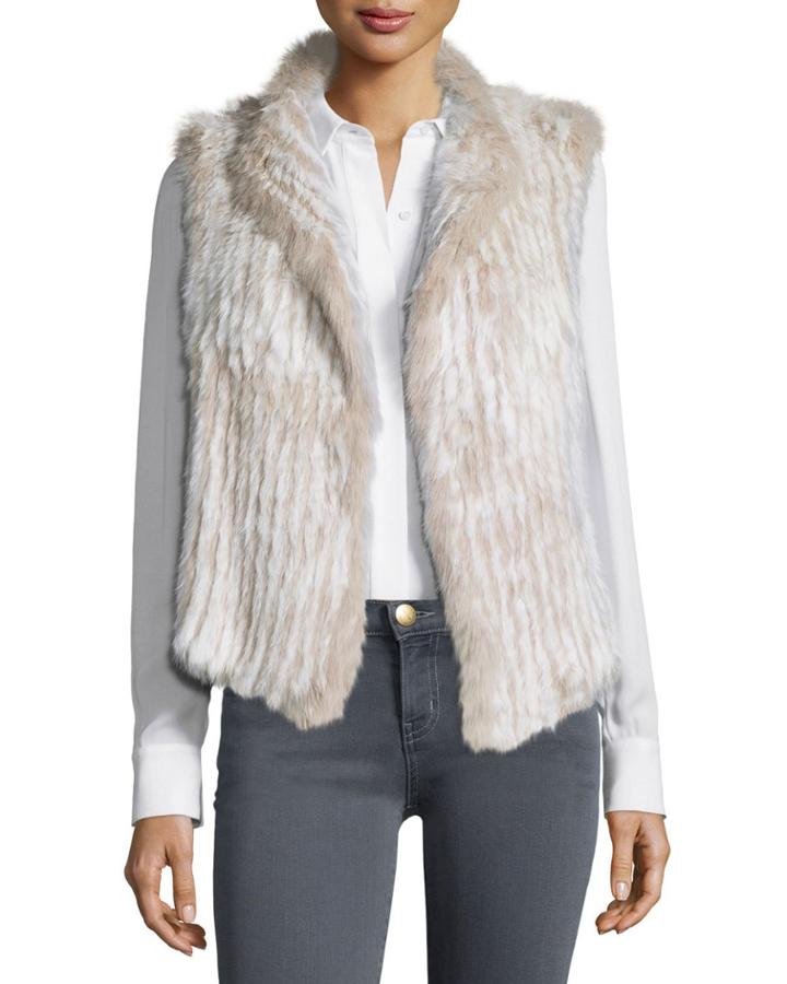 Mahoney Rabbit Fur Vest