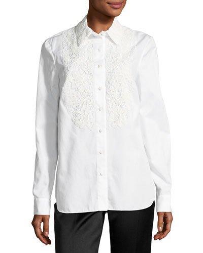 Long-sleeve Button-up W/