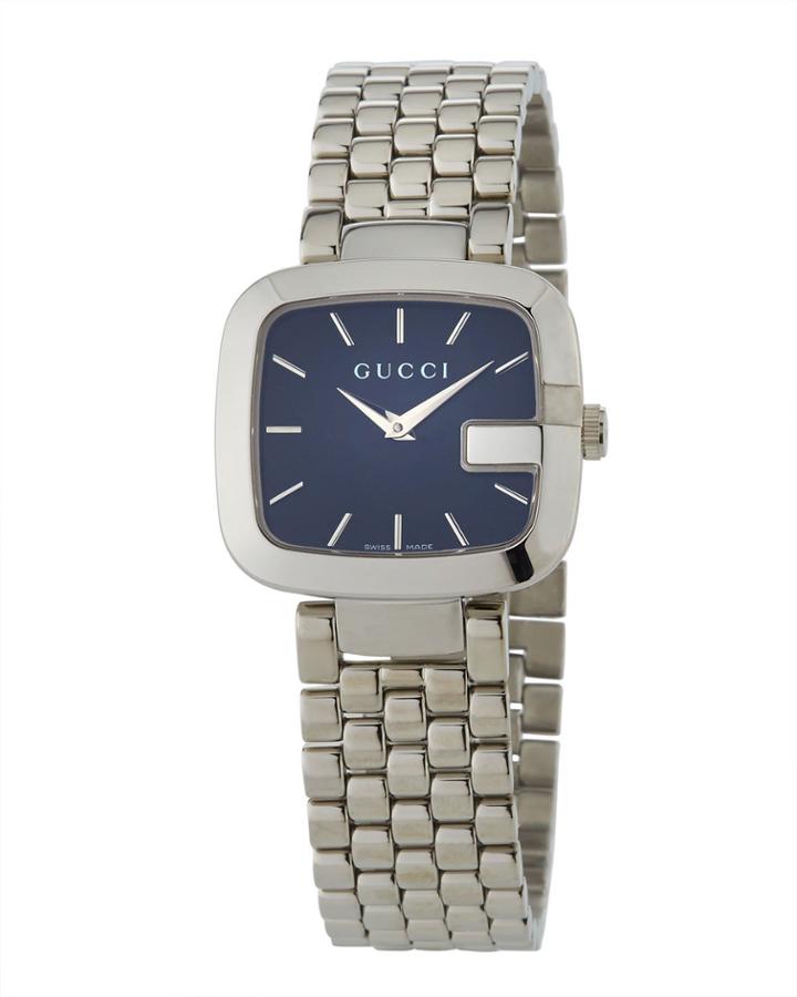 36mm I-gucci Bracelet Watch, Blue