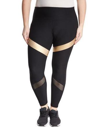 Double-blocked Slim-fit Leggings,
