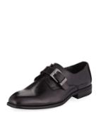 Men's Monk-strap Smooth Dress