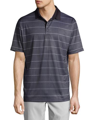 Dash-print Polo