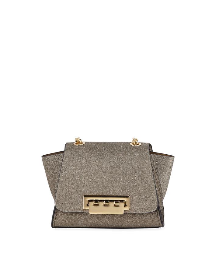 Eartha Mini Glittered Chain Crossbody Bag