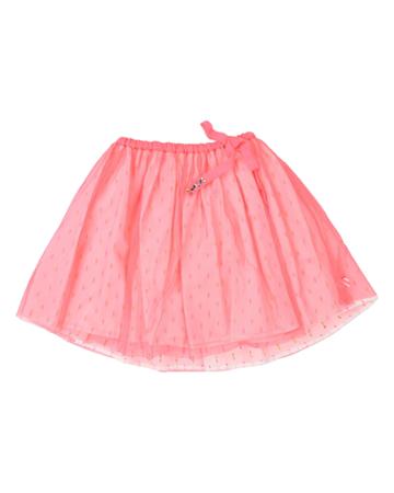 Printed Underlay Tulle Skirt,