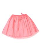 Printed Underlay Tulle Skirt,