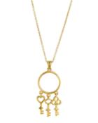 14k Key-ring Necklace