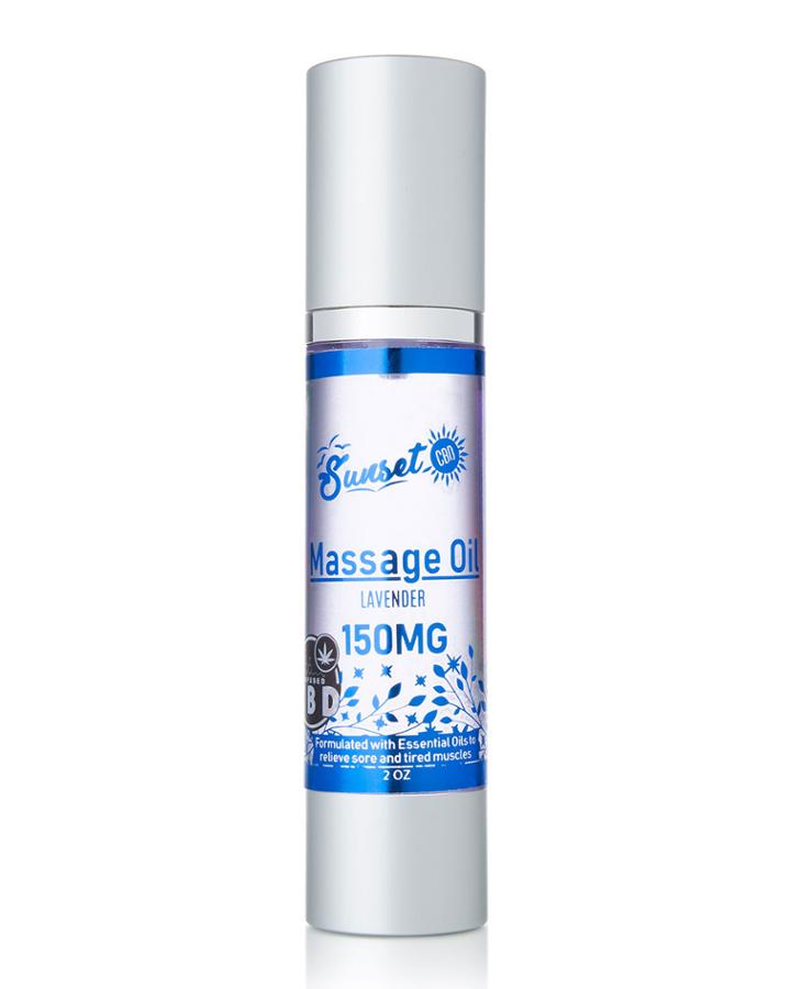 Lavender Cbd-infused Massage Oil,