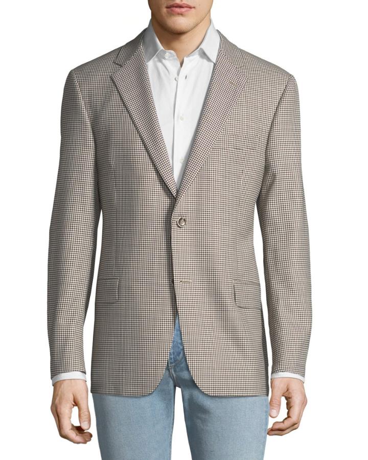 Men's Fancy Wool Gingham