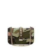 Camouflage Medium Pieced-leather