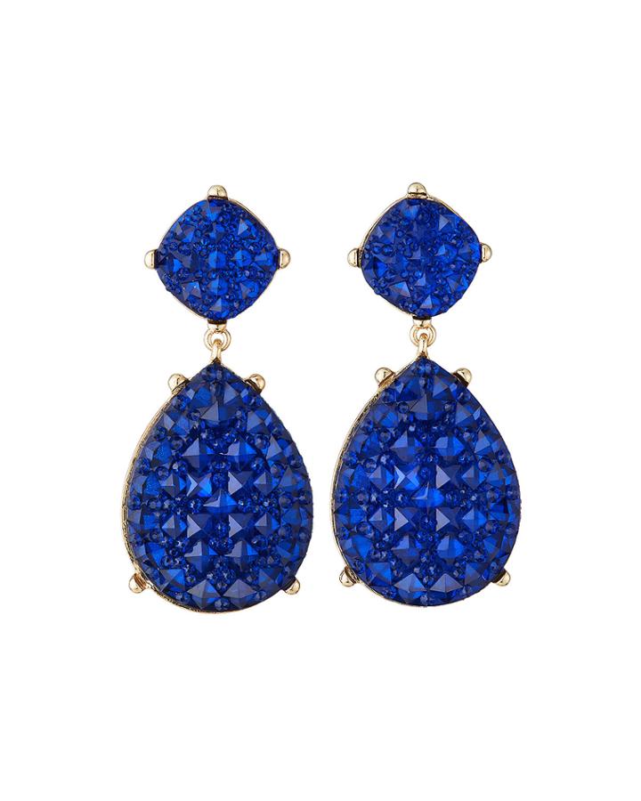 Fine Rock Teardrop Earrings