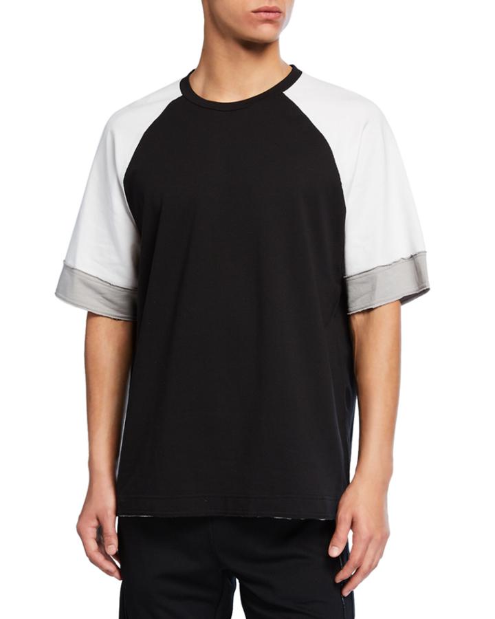 Men's Colorblock Raglan Tee