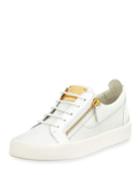 Men's Patent Leather Low-top