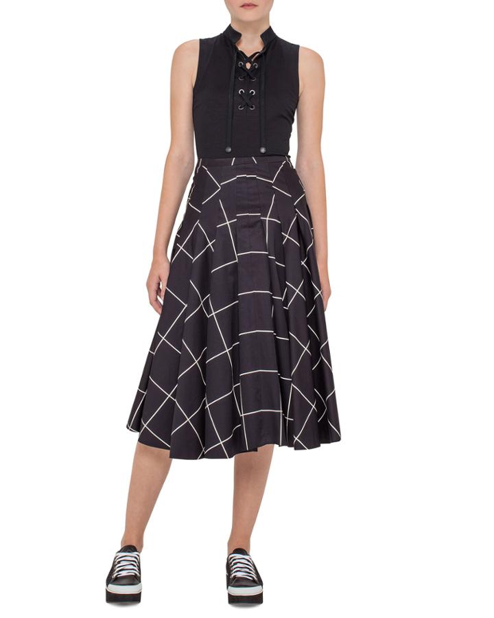 Pleated Windowpane
