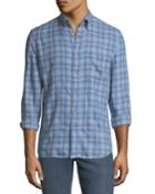 Men's Pacific Organic Cotton Long-sleeve Plaid