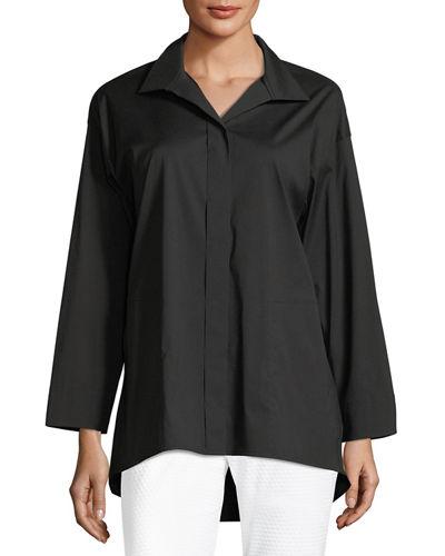 Karlene Poplin Blouse