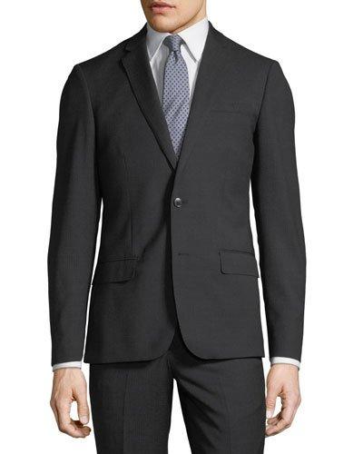 Slim-fit Pinstriped