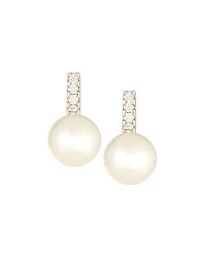 Linear Cubic Zirconia & Pearl
