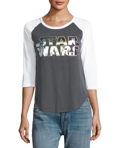 Star Wars 3/4-sleeve Graphic Tee