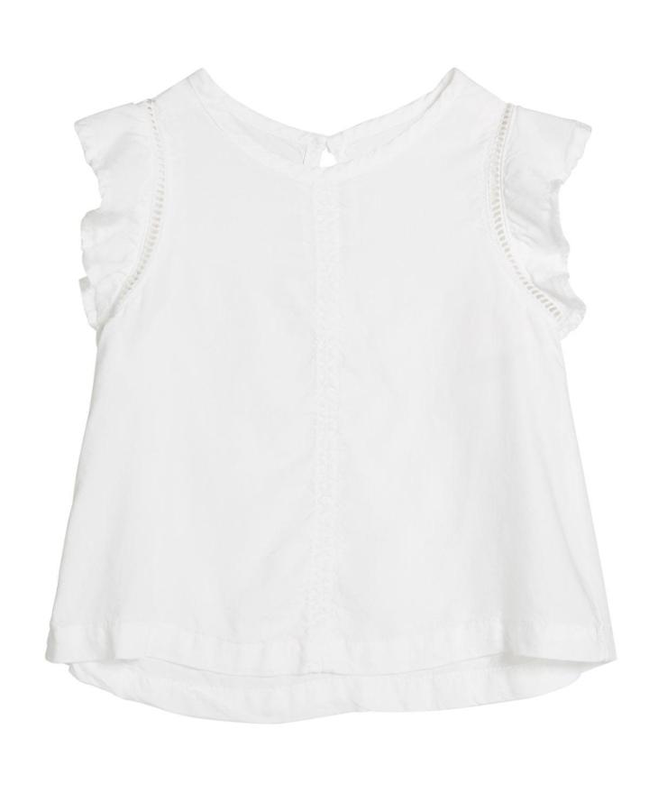 Flutter-sleeve Top,