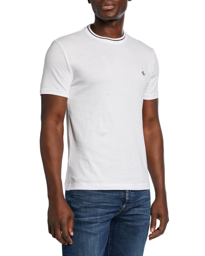 Men's Contrast-trim T-shirt
