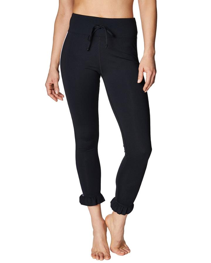Ruffle Hem Legging With Side